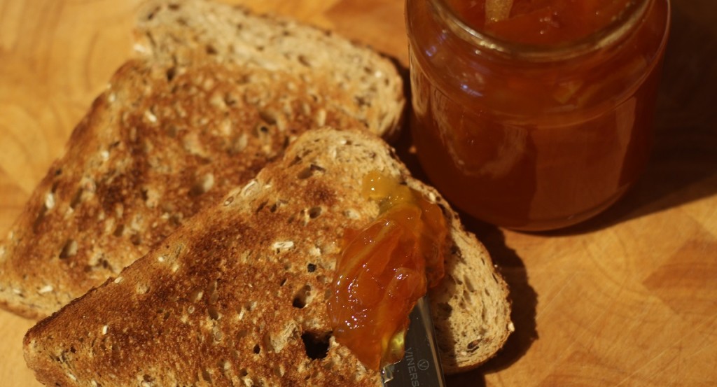 Marmalade on toast